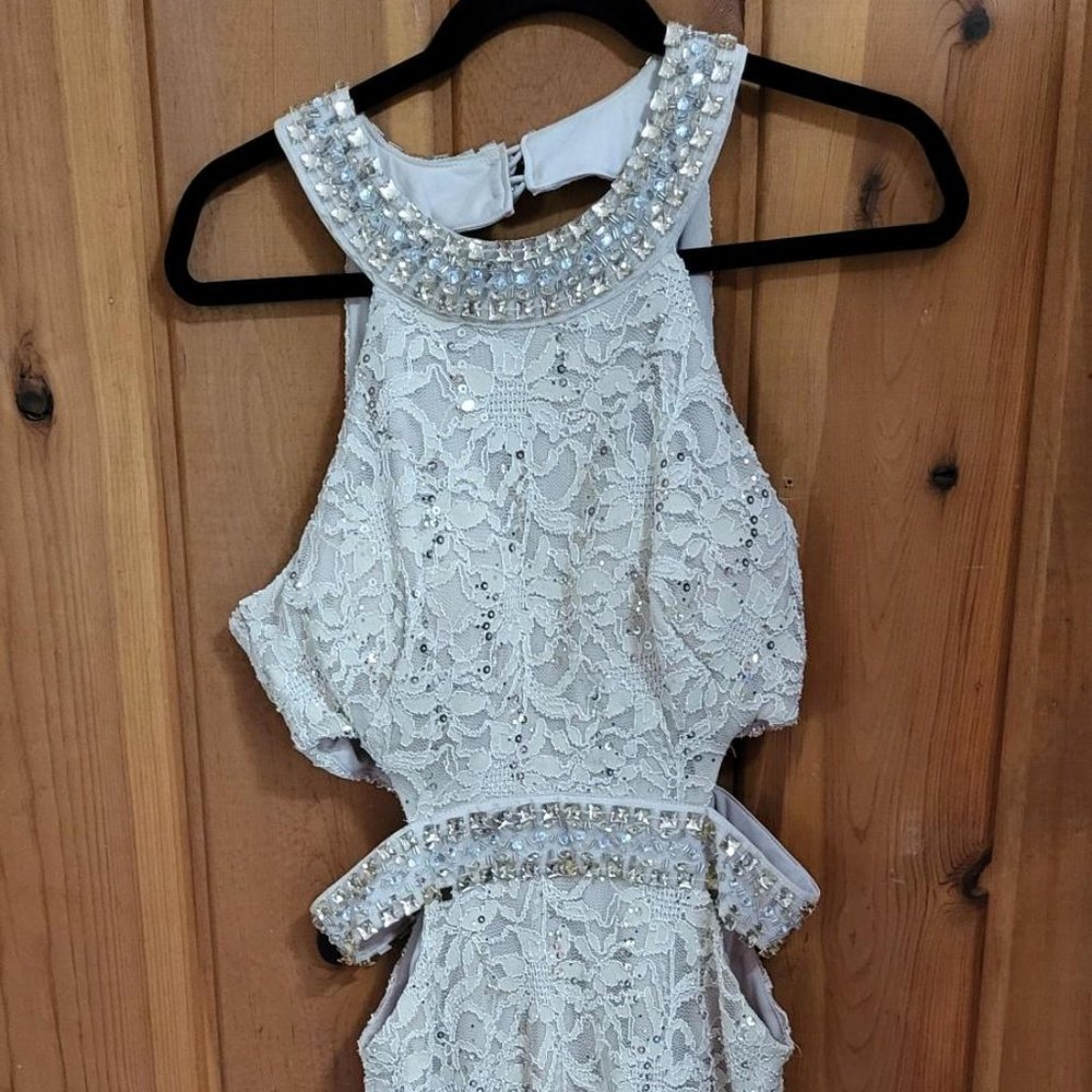 Sexy Party dress with cut outs and open back